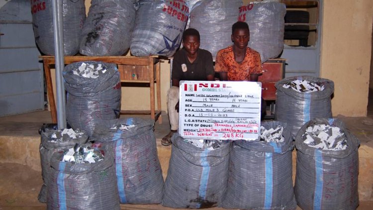 1.2million pills of tramadol seized as NDLEA intercepts heroin consignment at Lagos Airport