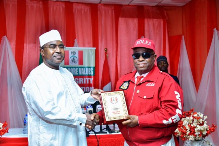 NDLEA promotes 3,248 officers as Marwa honours 12 Commands, 148 personnel 