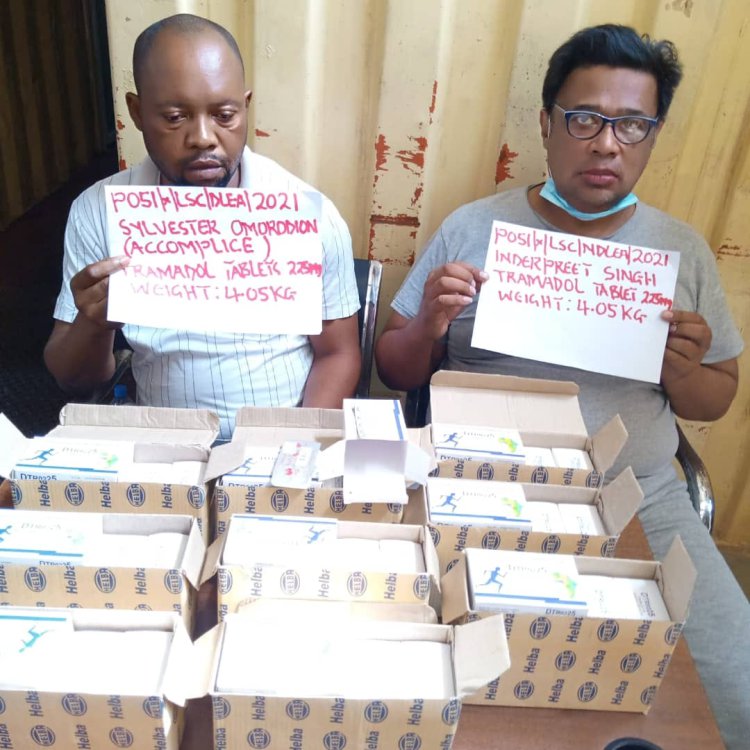 NDLEA intercepts container load of Tramadol in Apapa port