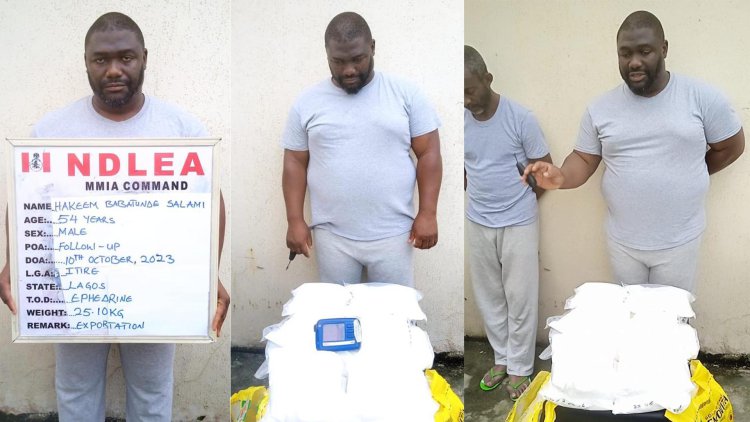 NDLEA detains 2 wanted drug barons, arrests two others for ingesting 175 wraps of heroin