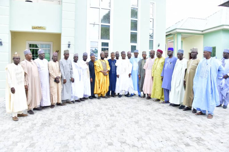 Photos: Brig. Gen. Mohamed Buba Marwa (Retd), engaged Local Government Chairmen in Borno state on fruitful discussions to cascade the War Against Drug Abuse, WADA, advocacy efforts to the grassroots in Maduguri