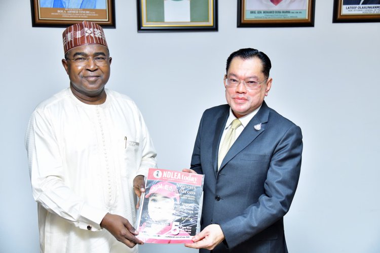 Thailand Govt commends NDLEA over drastic drop in number of Nigerians in Thai prisons