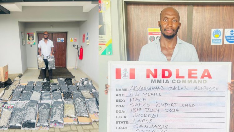 Cocaine, Loud consignments hidden in incense candles, ladies’ wears seized in Lagos