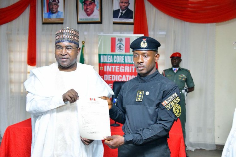 Marwa grants 8 NDLEA officers special promotion for brave operation on waterways