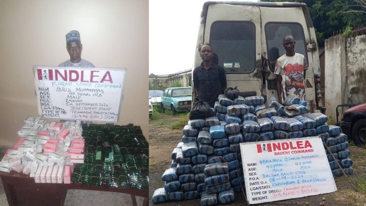 NDLEA intercepts UK, Europe-bound cocaine, opioids in female sanitary pads, hair cream