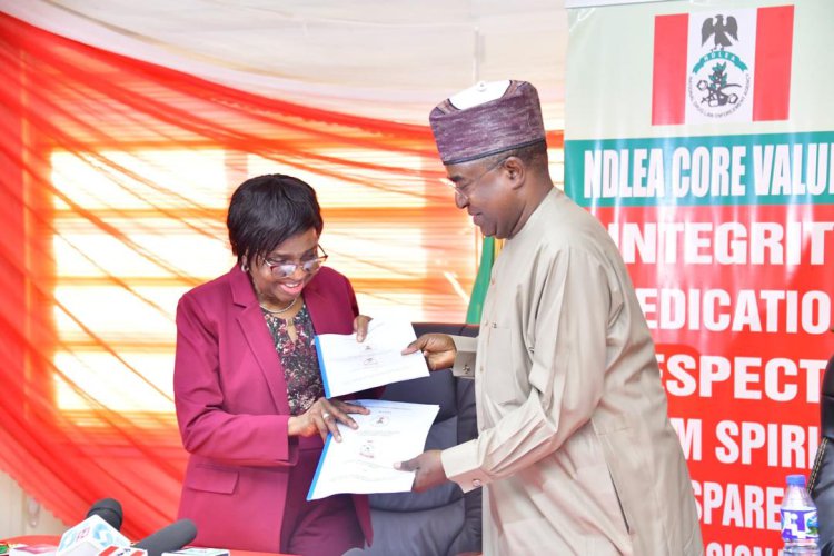 NDLEA, NAFDAC partnership ll curb drug abuse, protect public health Marwa