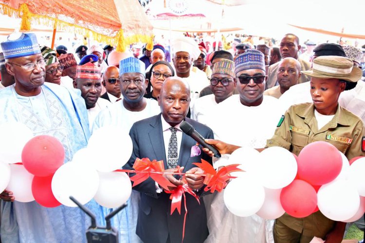 35-year-old jinx broken as FG commissions first NDLEA barracks in Yola